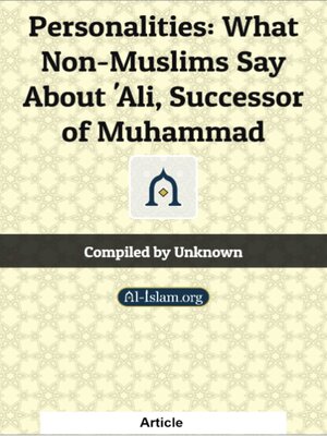 cover image of Islam: What Non-Muslims Say About Imam Ali